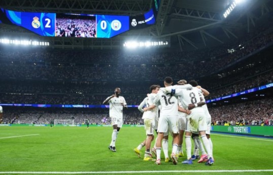Real Madrid thrashed Manchester City in the first leg of the Champions League Round of 16