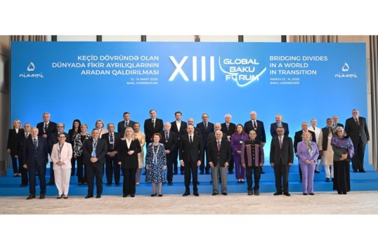 President Ilham Aliyev addressed opening ceremony of 13th Global Baku Forum themed “Bridging Divides in a World in Transition” - UPDATED -2 