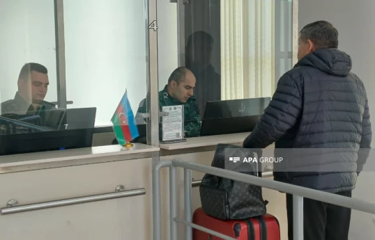 Chinese and Kazakh citizens evacuated from Iran through Azerbaijan border - PHOTO 