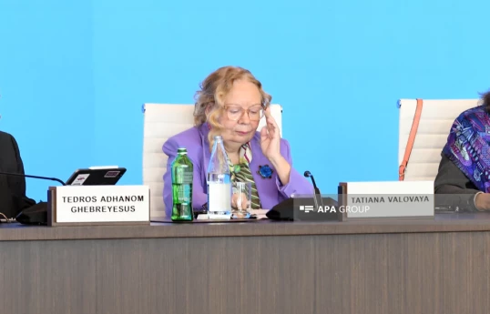 Director-General of the United Nations Office at Geneva Tatyana Valovaya