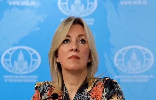 Russian Foreign Ministry spokeswoman Maria Zakharova