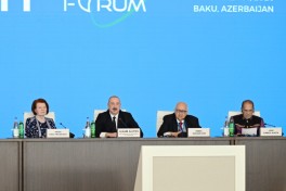 President Ilham Aliyev addressed opening ceremony of 13th Global Baku Forum themed “Bridging Divides in a World in Transition” - UPDATED -2 