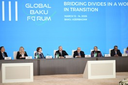 President Ilham Aliyev addressed opening ceremony of 13th Global Baku Forum themed “Bridging Divides in a World in Transition” - UPDATED -2 