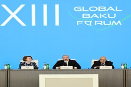 President Ilham Aliyev addressed opening ceremony of 13th Global Baku Forum themed “Bridging Divides in a World in Transition” - UPDATED -2 