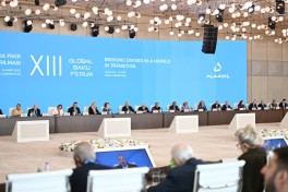 President Ilham Aliyev addressed opening ceremony of 13th Global Baku Forum themed “Bridging Divides in a World in Transition” - UPDATED -2 