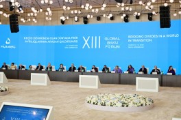 President Ilham Aliyev addressed opening ceremony of 13th Global Baku Forum themed “Bridging Divides in a World in Transition” - UPDATED -2 