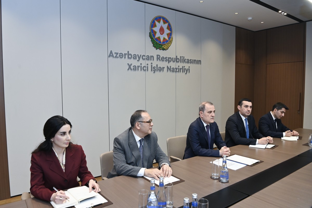 Azerbaijan FM Bayramov meets UN-Habitat Executive Director