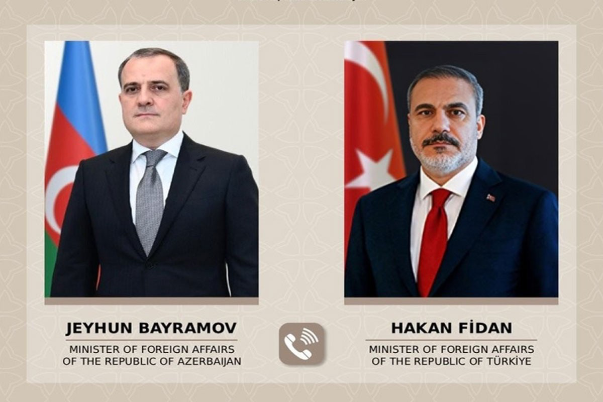 Jeyhun Bayramov has phone conversation with Hakan Fidan and condemns another missile attack on Turkish territory