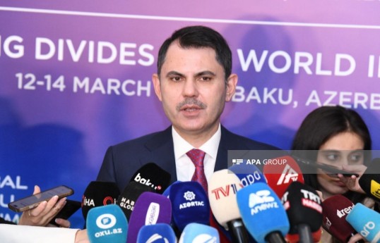 Türkiye’s Minister of Environment, Urbanization and Climate Change and COP31 President-designate Murat Kurum