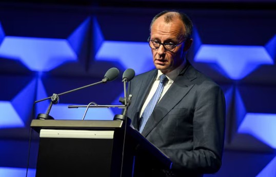 German Chancellor Friedrich Merz