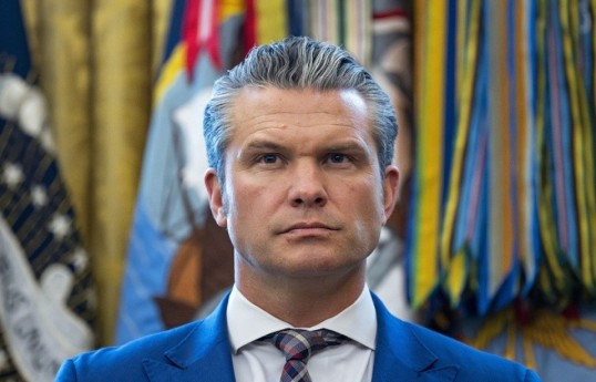 US Secretary of Defense Pete Hegseth