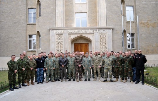 Baku hosts a NATO course -PHOTO 