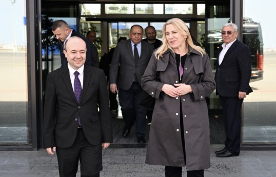 Member of Bosnia and Herzegovina Presidency  Željka Cvijanović concludes visit to Azerbaijan