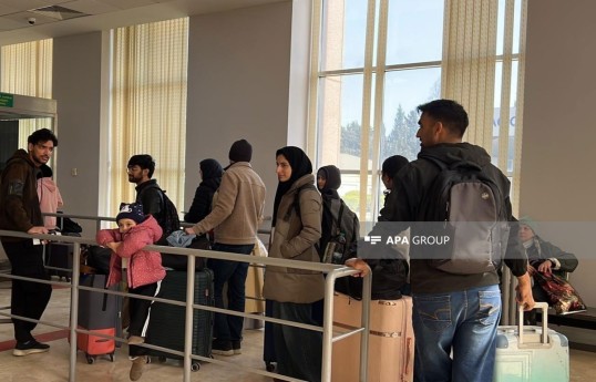 60 citizens of six countries evacuated from Iran via Azerbaijan border