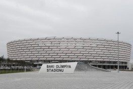 Preparations at Baku Olympic Stadium for WUF13 reach final stage