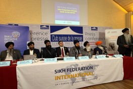 BIG presents report on persecution of Sikh community in Geneva -PHOTO -VIDEO 