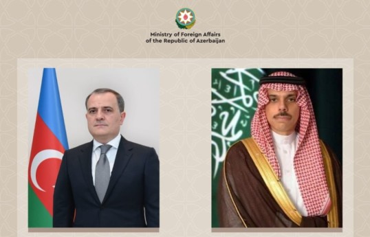 Foreign Ministers of Azerbaijan and Saudi Arabia discuss situation in the Middle East