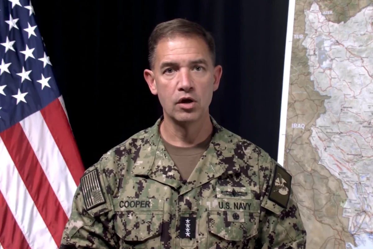 Commander of the US Central Command (CENTCOM) Brad Cooper