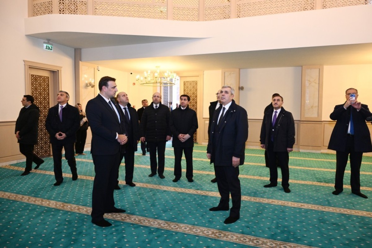 Coordination Headquarters members visit Hadrut Mosque