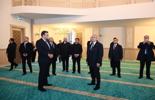 Coordination Headquarters members visit Hadrut Mosque