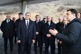 Coordination Headquarters members briefed on development infrastructure concept of Azikh Cave