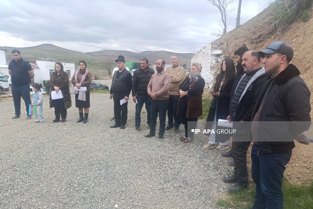 Resettlement convoy reaches Khojavend village, families receive house keys - PHOTO 