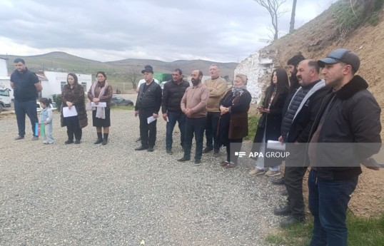 Resettlement convoy reaches Khojavend village, families receive house keys - PHOTO 