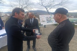 Resettlement convoy reaches Khojavend village, families receive house keys - PHOTO 