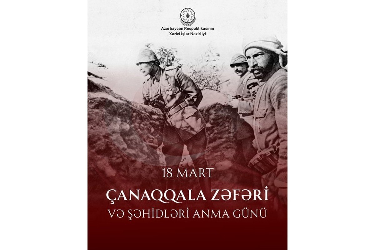 MFA: Çanakkale Victory forms unshakable foundation of Azerbaijan-Türkiye ties