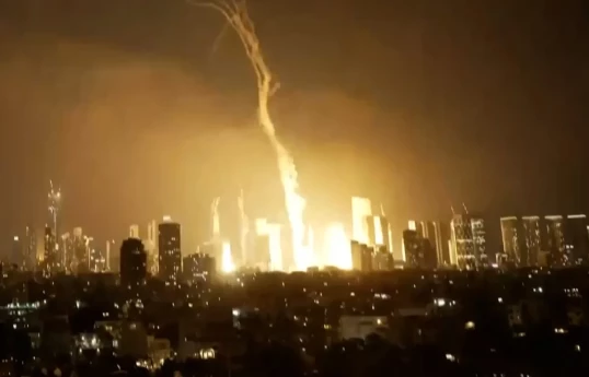 Iran strikes Tel Aviv with cluster warheads in retaliation for killing of security chief