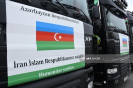 Azerbaijan sends another humanitarian aid to Iran -PHOTO  -UPDATED 