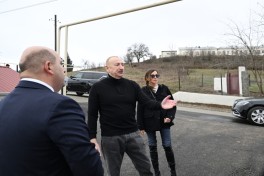 President Ilham Aliyev inspected restoration of individual houses and infrastructure in Khanoba village of Khojavend-PHOTO -UPDATED 