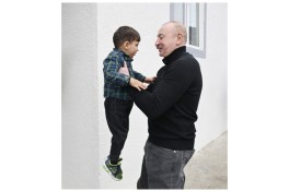 President Ilham Aliyev inspected restoration of individual houses and infrastructure in Khanoba village of Khojavend-PHOTO -UPDATED 