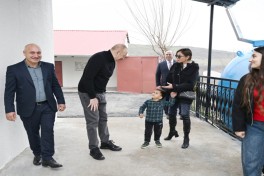 President Ilham Aliyev inspected restoration of individual houses and infrastructure in Khanoba village of Khojavend-PHOTO -UPDATED 