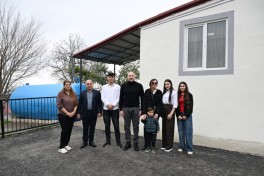 President Ilham Aliyev inspected restoration of individual houses and infrastructure in Khanoba village of Khojavend-PHOTO -UPDATED 