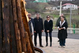 President Ilham Aliyev inspected restoration of individual houses and infrastructure in Khanoba village of Khojavend-PHOTO -UPDATED 