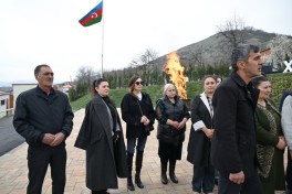 President Ilham Aliyev inspected restoration of individual houses and infrastructure in Khanoba village of Khojavend-PHOTO -UPDATED 