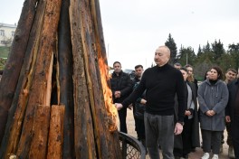 President Ilham Aliyev inspected restoration of individual houses and infrastructure in Khanoba village of Khojavend-PHOTO -UPDATED 