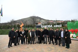 President Ilham Aliyev inspected restoration of individual houses and infrastructure in Khanoba village of Khojavend-PHOTO -UPDATED 