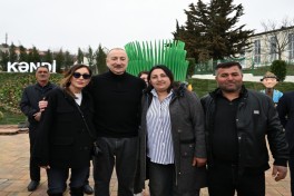 President Ilham Aliyev inspected restoration of individual houses and infrastructure in Khanoba village of Khojavend-PHOTO -UPDATED 