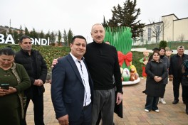 President Ilham Aliyev inspected restoration of individual houses and infrastructure in Khanoba village of Khojavend-PHOTO -UPDATED 