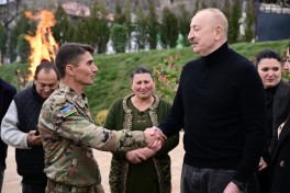 President Ilham Aliyev inspected restoration of individual houses and infrastructure in Khanoba village of Khojavend-PHOTO -UPDATED 