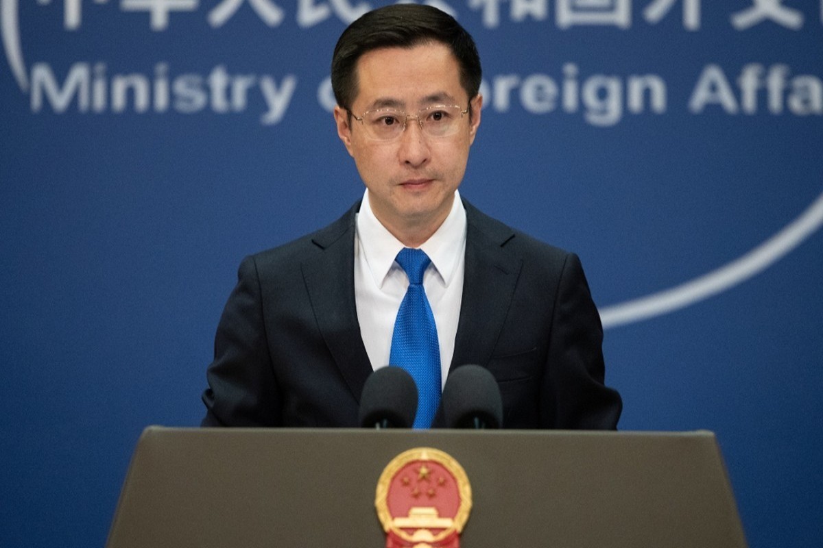 Chinese Foreign Ministry spokesperson Lin Jian