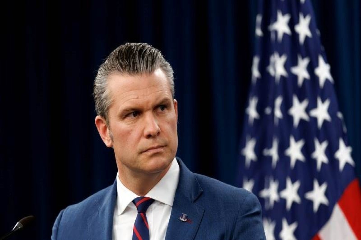 US Secretary of Defense Pete Hegseth