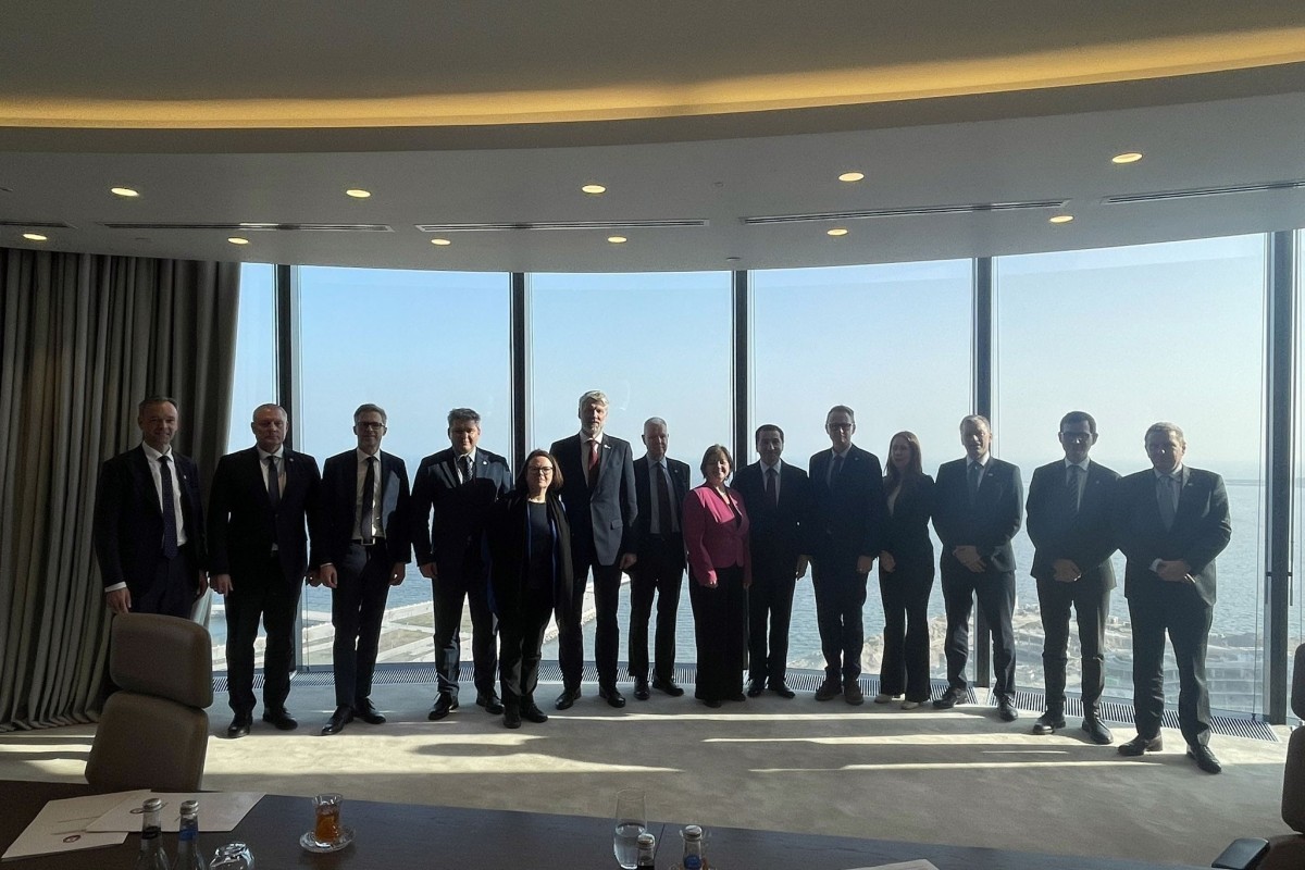 Assistant of Azerbaijani President met with the political directors from the Nordic and Baltic States - NB8