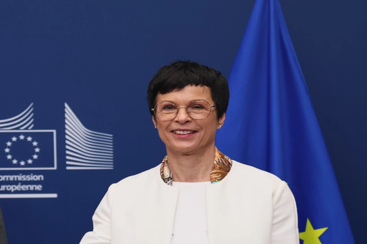 EU Commissioner for Enlargement Marta Kos