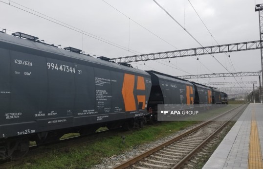 7 more grain-loaded wagons dispatched to Armenia via Azerbaijan - UPDATED -PHOTO 