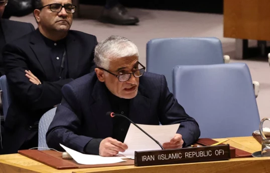 Amir Saeid Iravani,  Iran's UN Ambassador