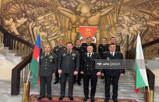 Azerbaijan’s military police delegation visits Bulgaria