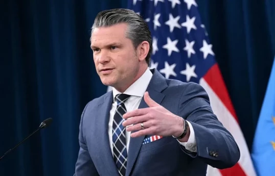 US Secretary of Defense Pete Hegseth